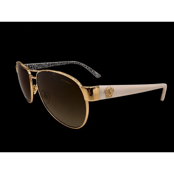 Authentic Versace Unisex Polarized Aviator Sunglasses main image 8